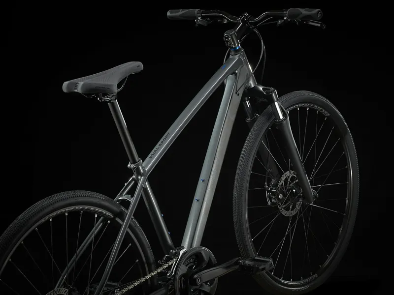 Trek Dual Sport 1 Hybrid Bike 2022 Grey-2